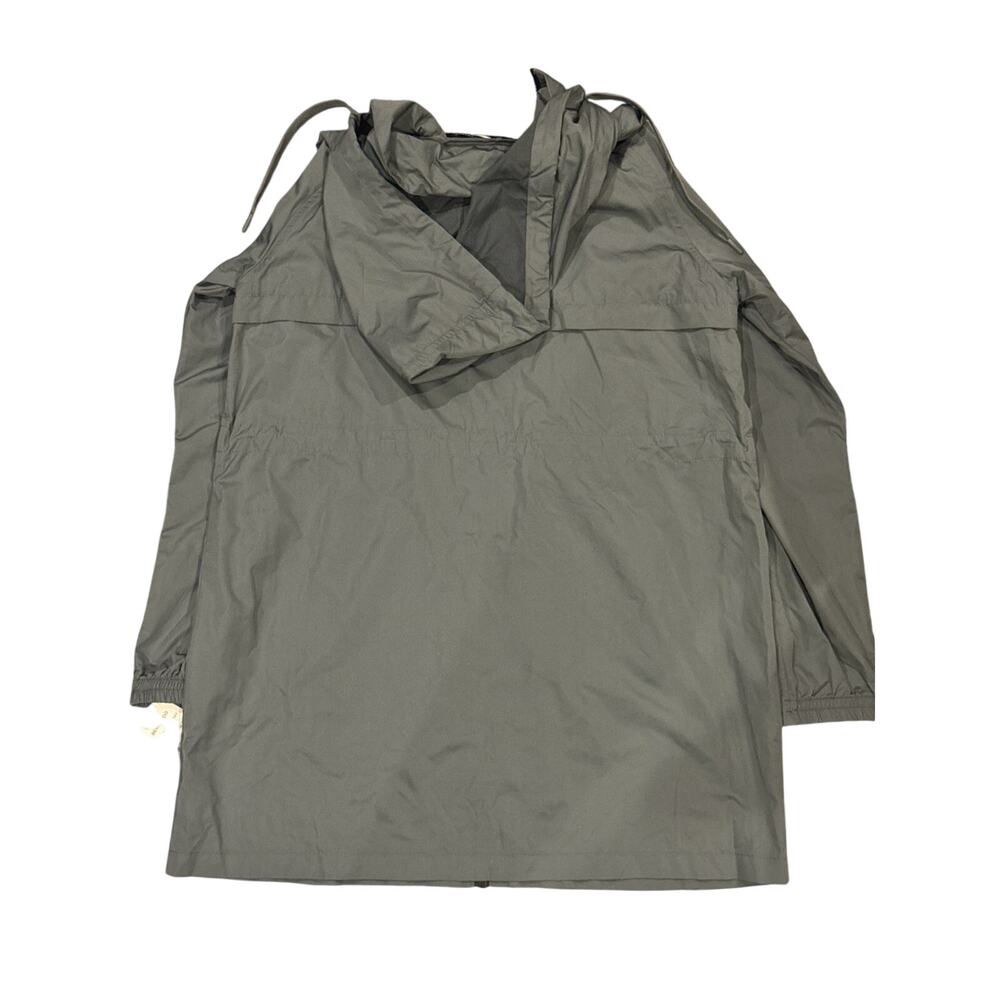NEW Bernardo Eco-Minded Hooded Lightweight Jacket Women’s Medium Green Zip Front - Picture 6 of 9